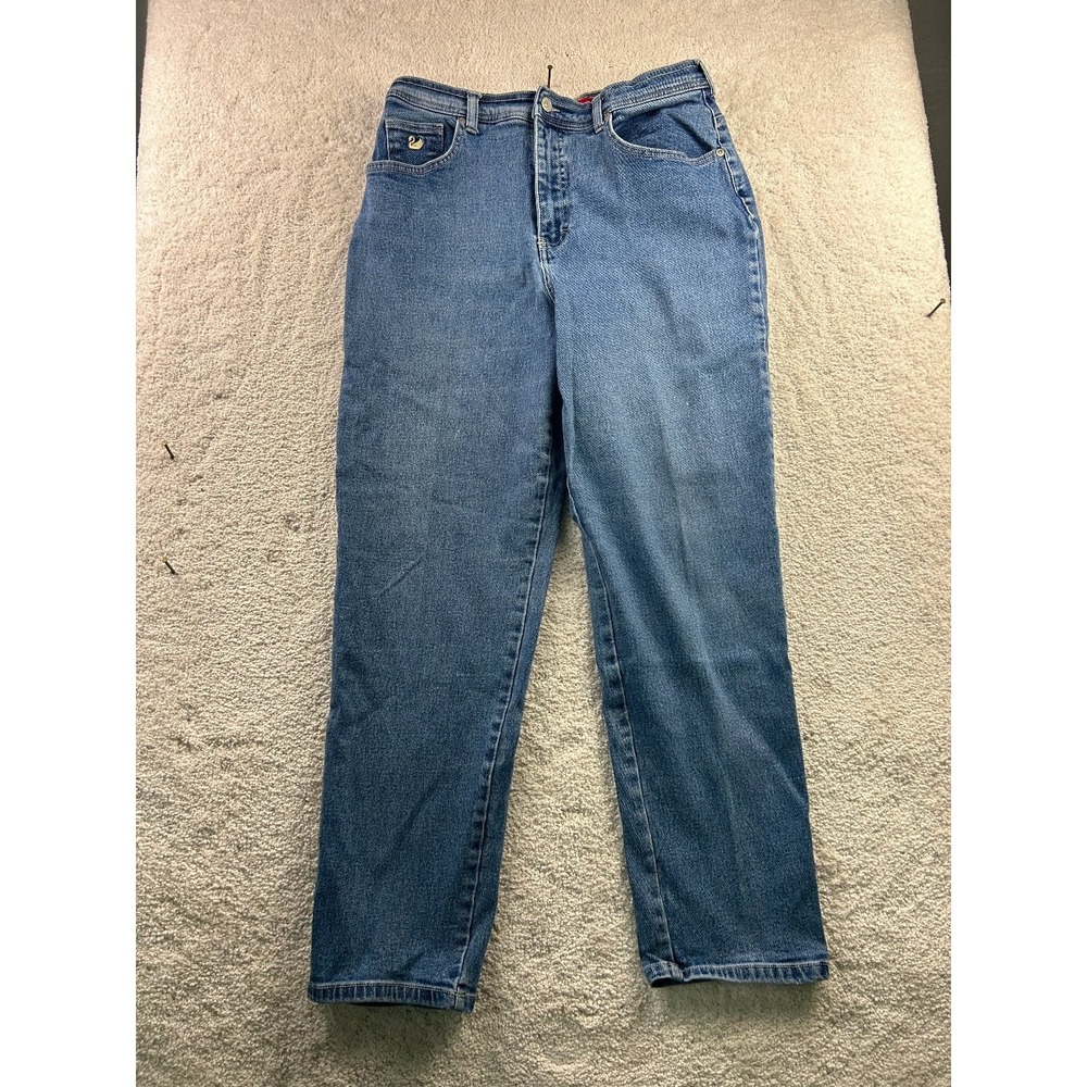 Gloria‎ Vanderbilt Women's Jeans Size 16 Blue Denim Stretch Classic Fit